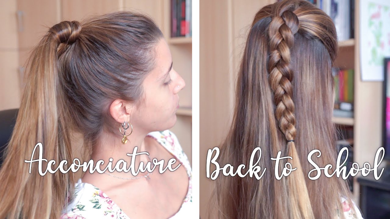 7 ACCONCIATURE per la SCUOLA  | BACK to SCHOOL HAIRSTYLES! 💇🏻‍♀️ | Alice De Rosa