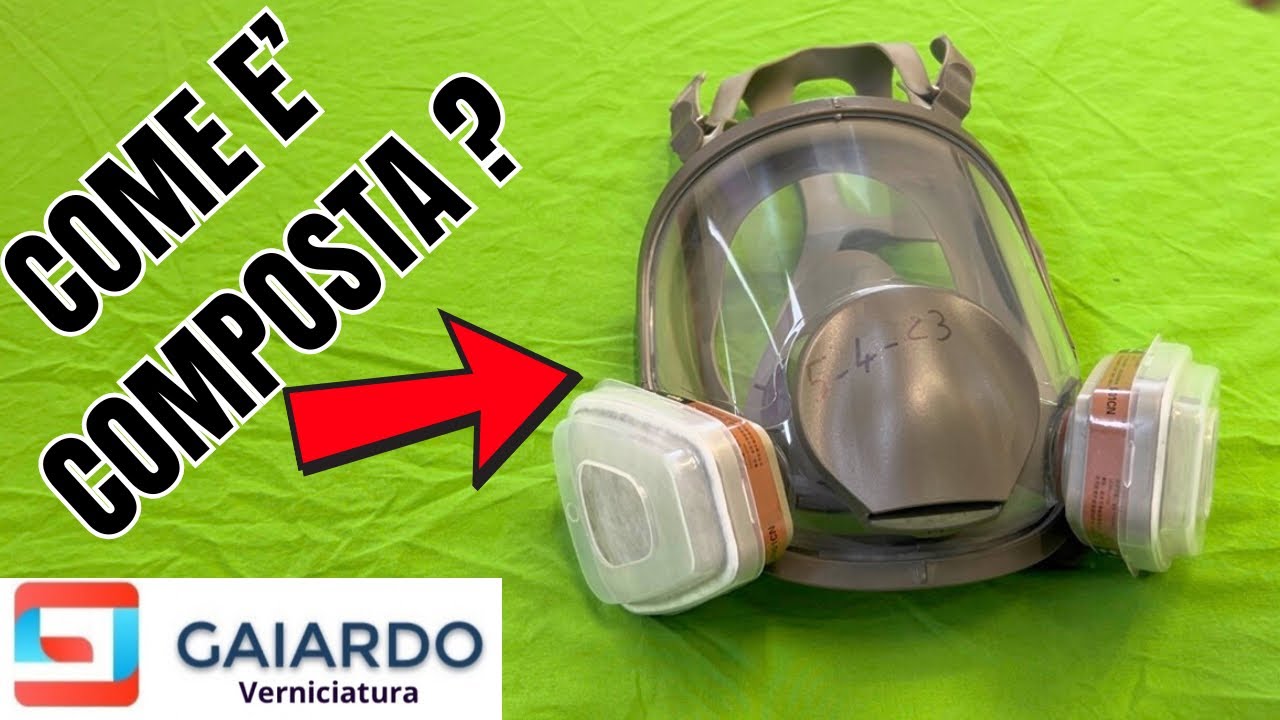 Maschera pienofacciale per verniciatura a polvere – Filtri e funzionamento spiegato da Gaiardo Srl