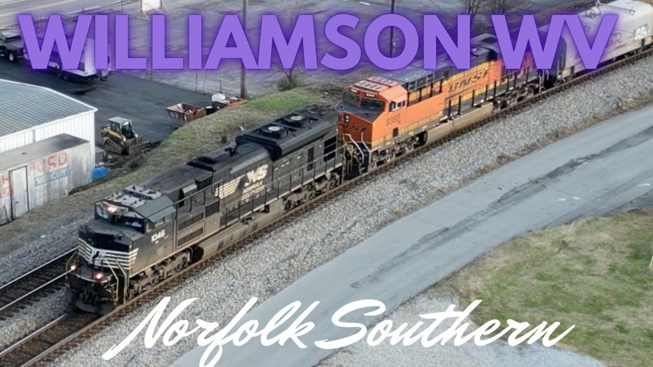 Williamson WV Round 2: Foreign Power, Drone Shots, and More! 6 Train Day!