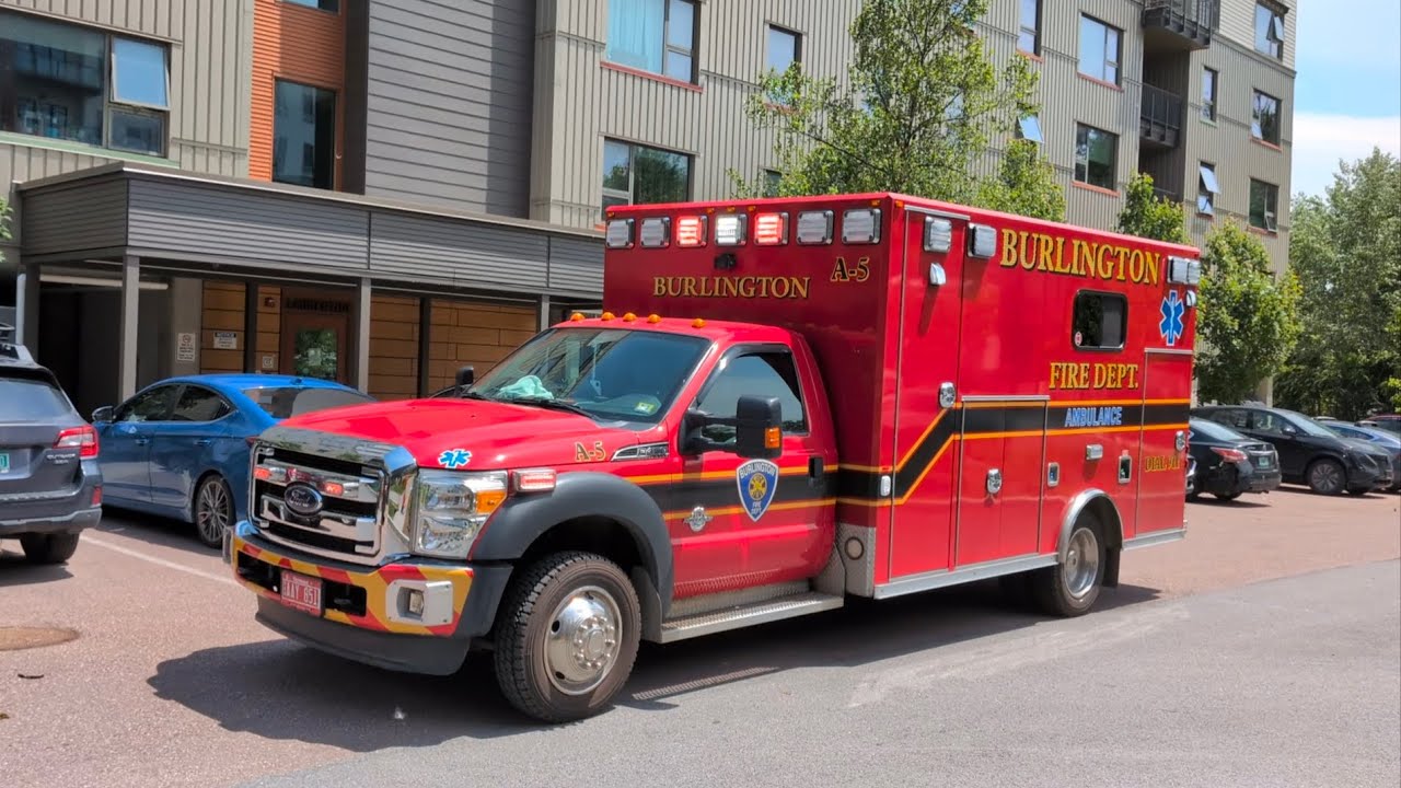 Laurentide Medical Call on Cambrian Way - Burlington Fire Responds