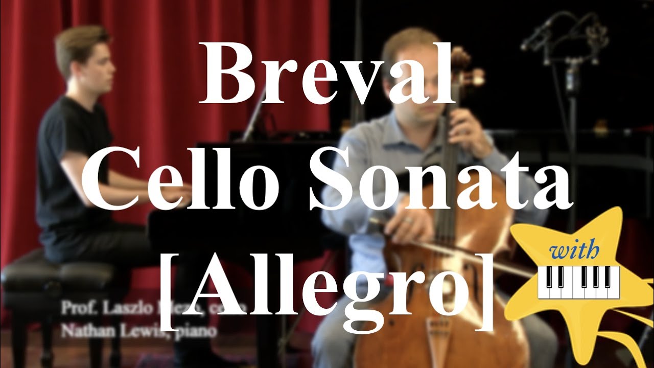 Sonata in C major by Jean Baptiste Breval [Allegro] | Learn to Practice Cello Series!