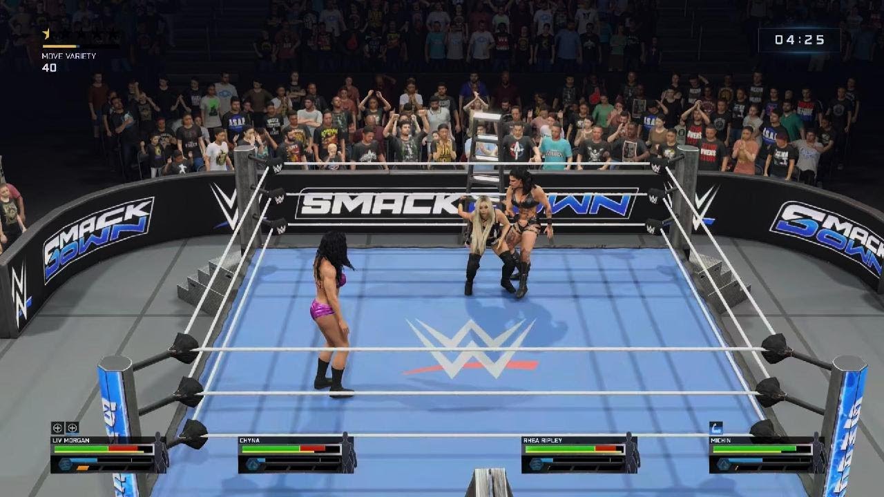 Fatal Fourway Ladder Match in World Tour Japan WWE 2k25 MyFaction