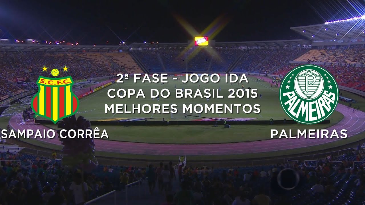 Melhores Momentos - Sampaio Corrêa-MA 1 x 1 Palmeiras - Copa do Brasil - 29/04/2015