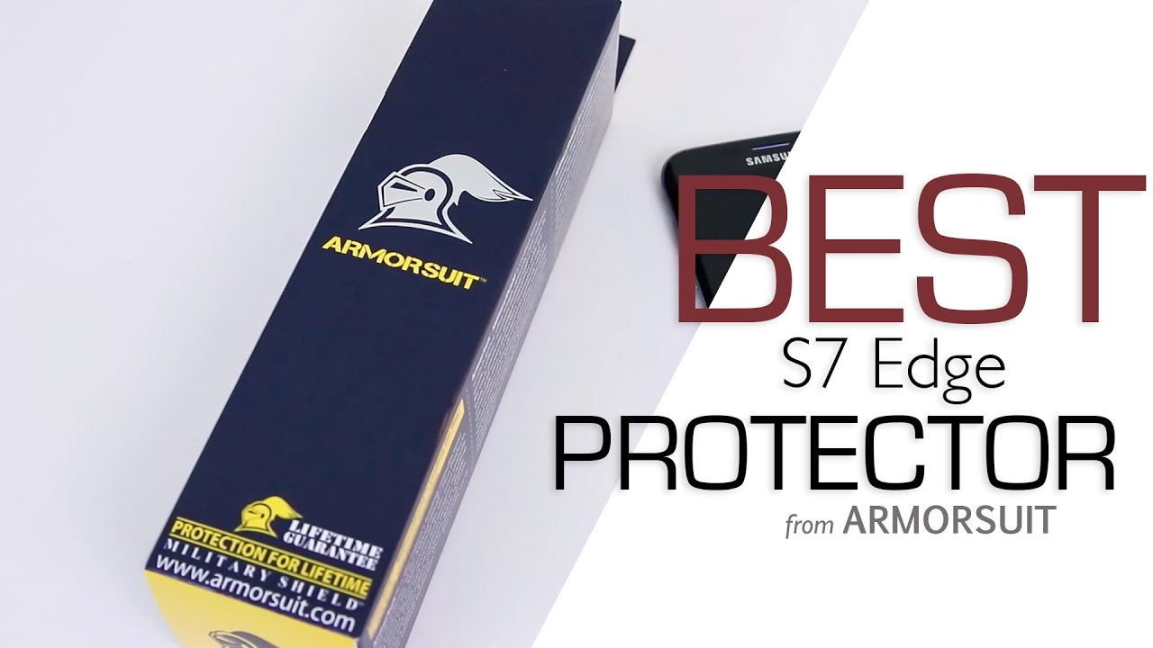 Armorsuit MilitaryShield Screen Protector | Samsung Galaxy S7 Edge | PT. 1