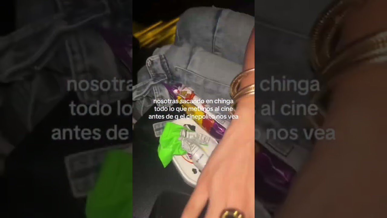 QUIEN LE MANDA AL CINE NO VENDER SABRITAS!!🤣 