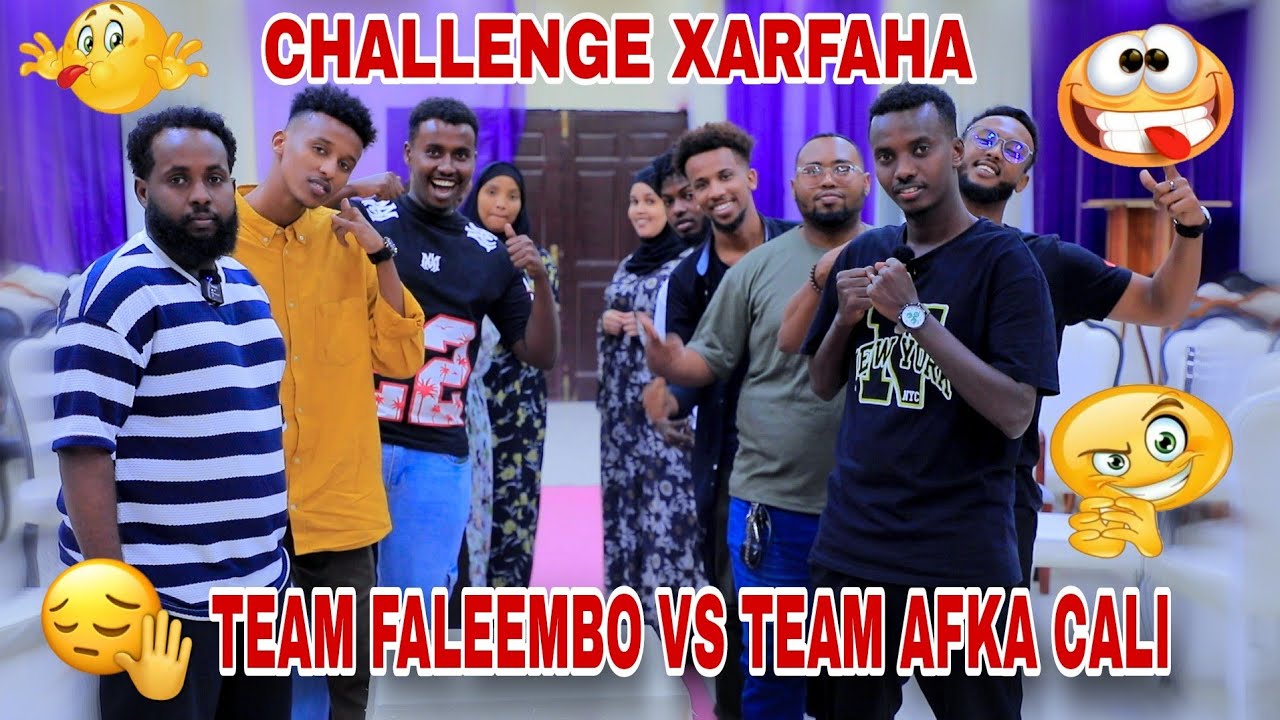 TEAM FALEEMBO VS TEAM AFKA CALI || CHALLENGE XARFAHA
