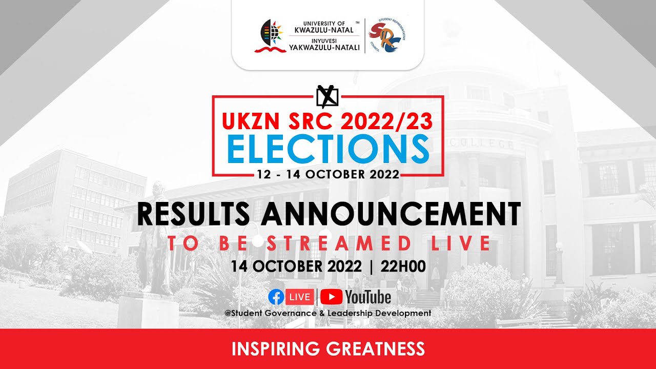 UKZN SRC Elections - Results Announcement