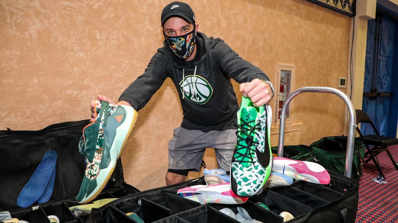 All-Access: Day In The Life Of The Bucks Equipment Manager In The NBA Bubble