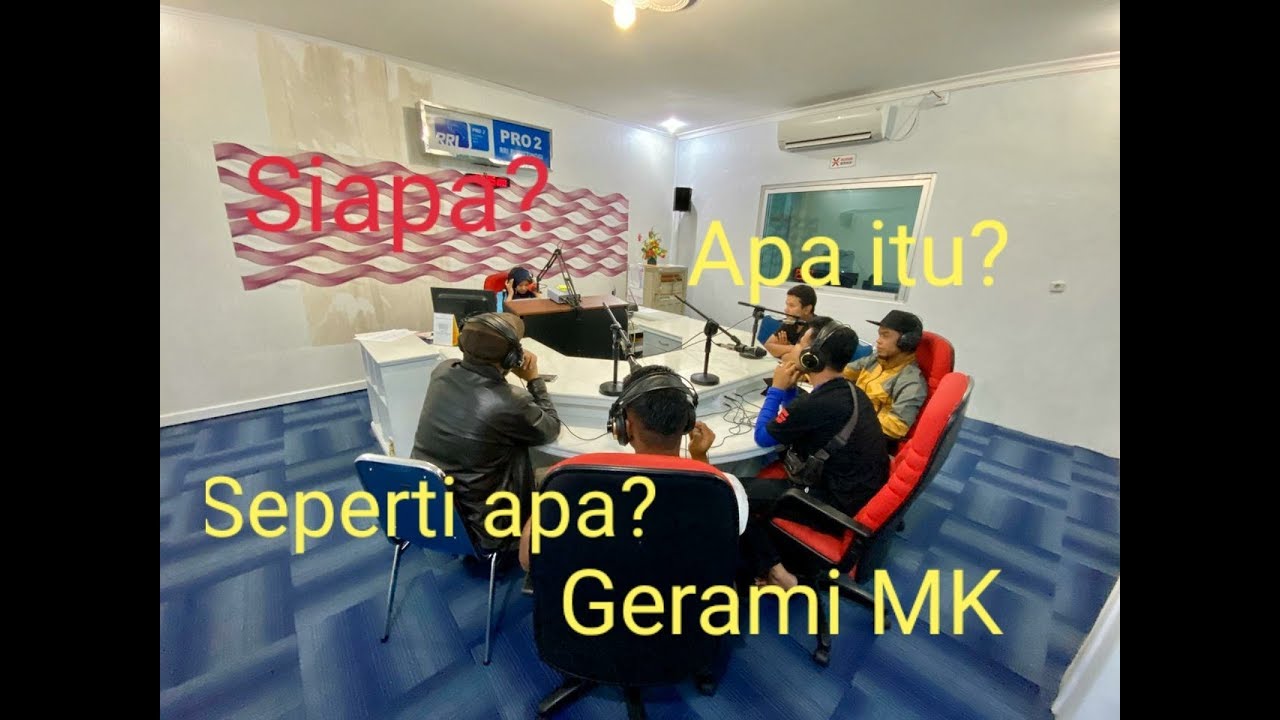 Wawancara GERAMI MK di Pro2 RRI Bukittinggi