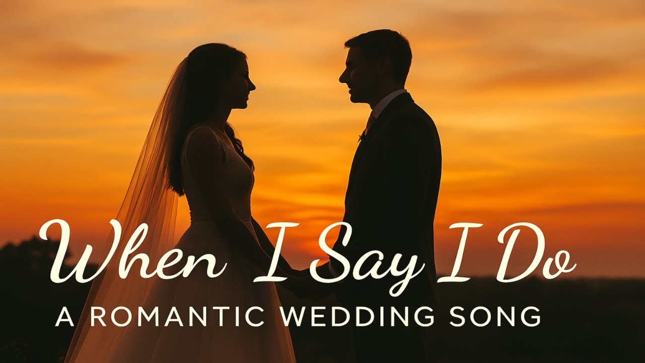 When I Say I Do 💖 Romantic Wedding Song | Original Love Ballad