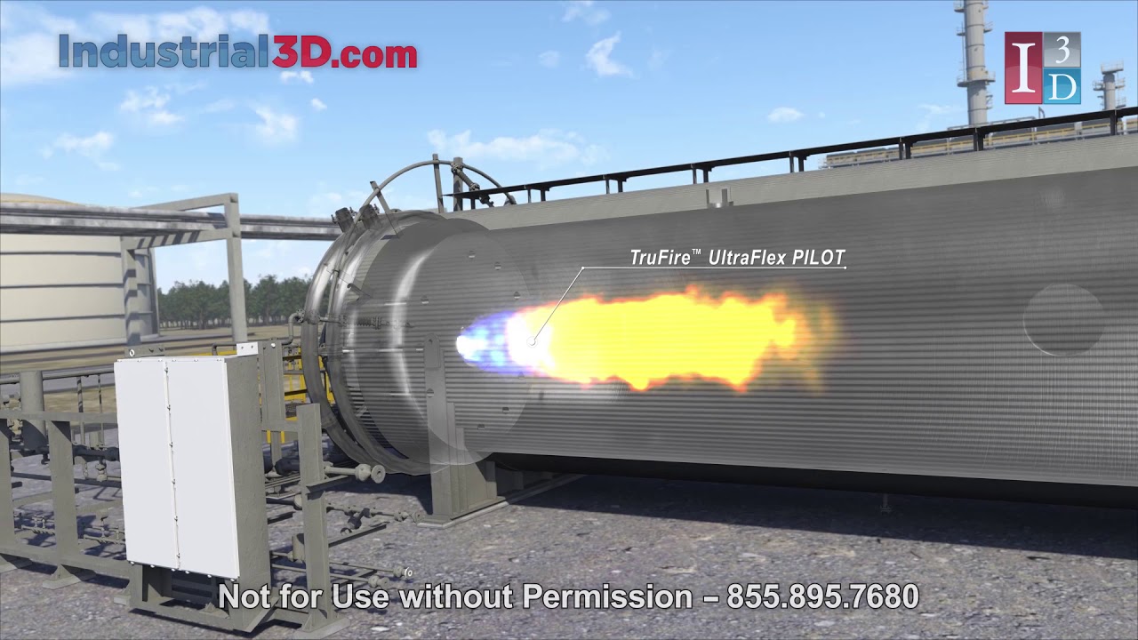 How Combustion Engineering Systems Work | Thermal Oxidizer Systems | Animation by I3D