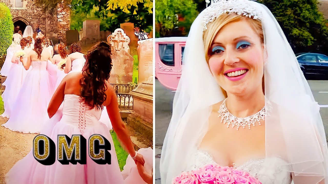Gypsy Bride and Her 15 Bridesmaids | My Big Fat Gypsy Wedding | FULL EPISODE | OMG