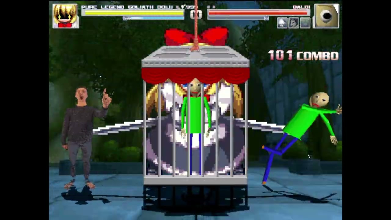[Mugen 1.0] Pure Legend Goliath Doll Lv.999 (1p + Release) VS. 4 Characters (Turns)