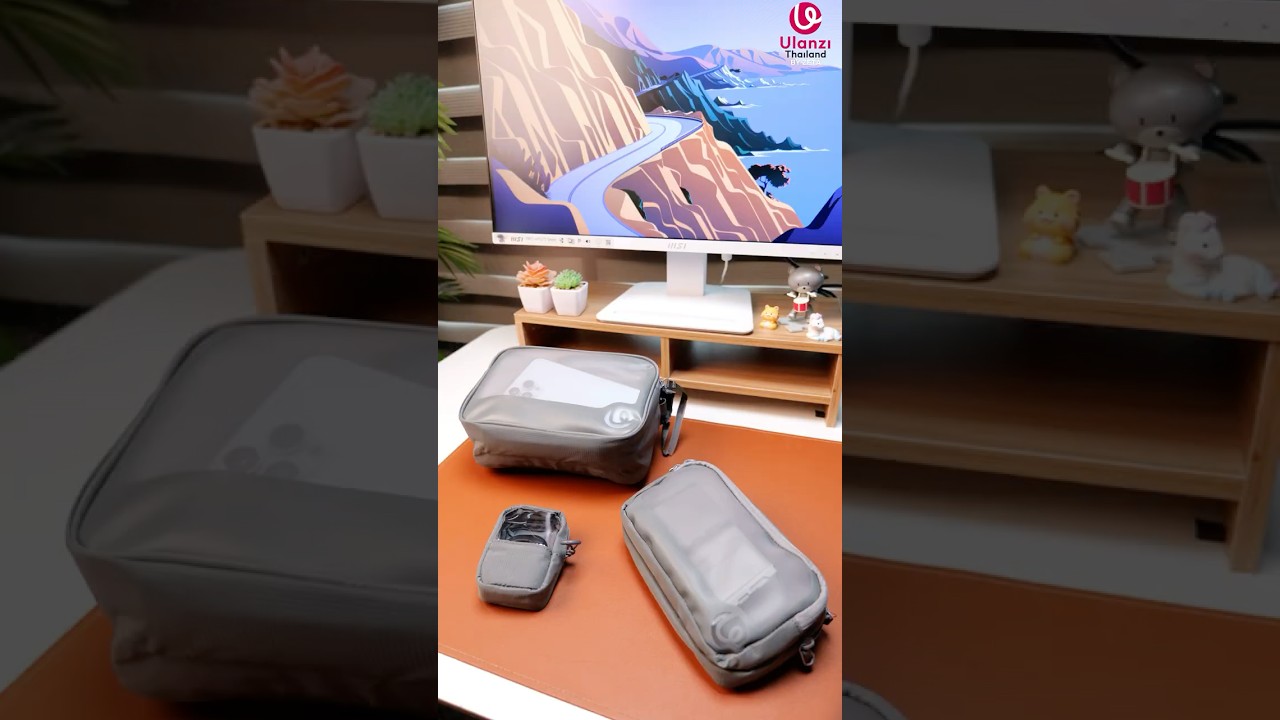 กระเป๋าใส 3 ขนาด ครบทุกความต้องการ Ulanzi BP15 SeeClear Tech Pouch