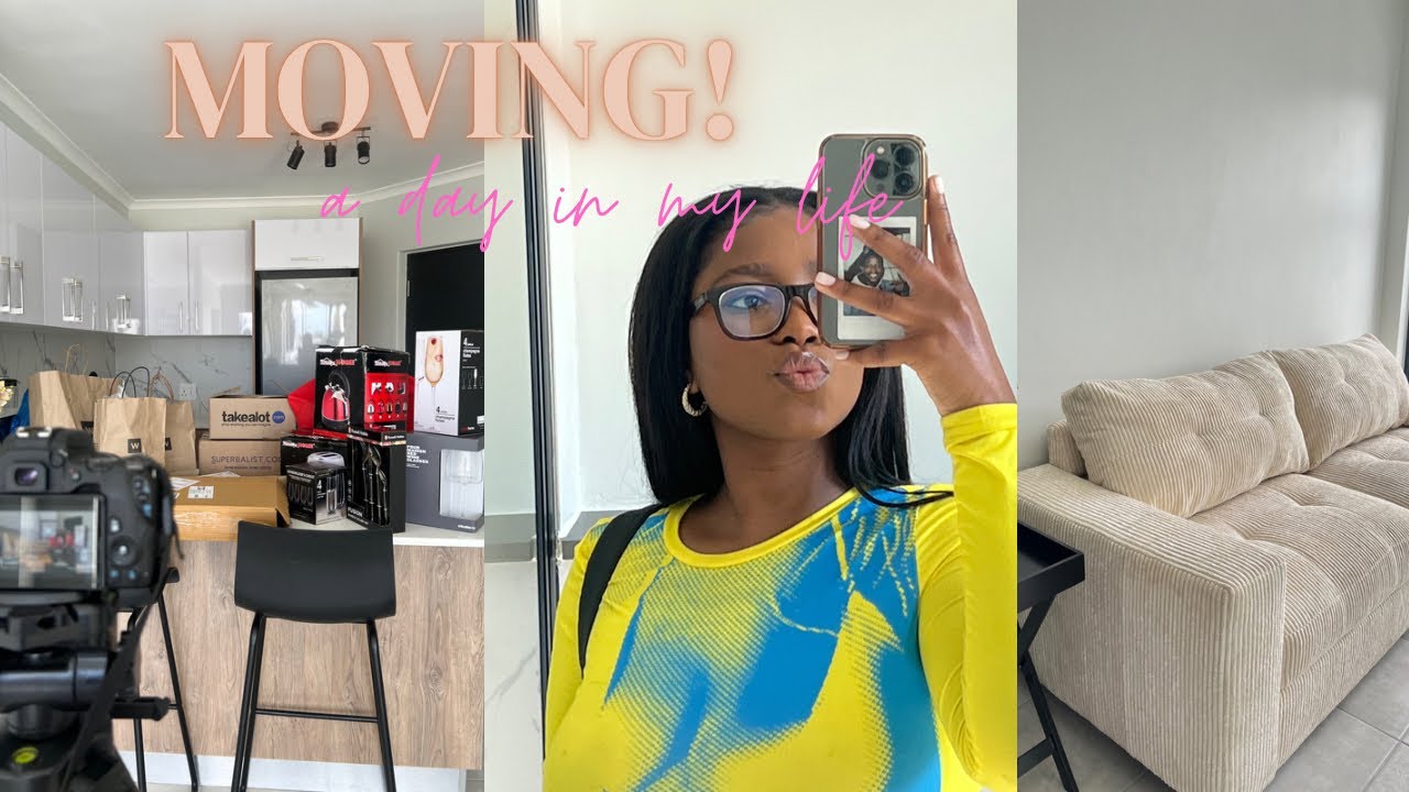 Moving Vlog! | Cape Town apartment | South African YouTuber