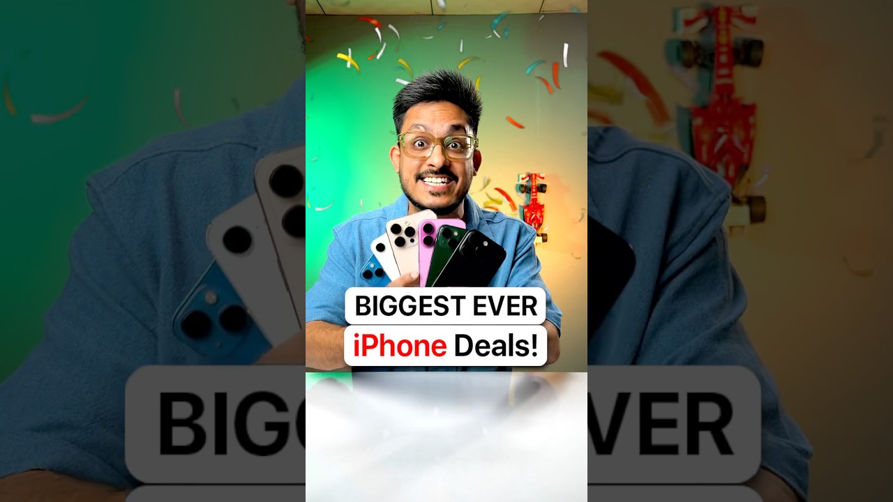 iPhone 16 Pro, iPhone 16, iPhone 15 and iPhone 14 Deals on Flipkart Big Billion Days 2025!