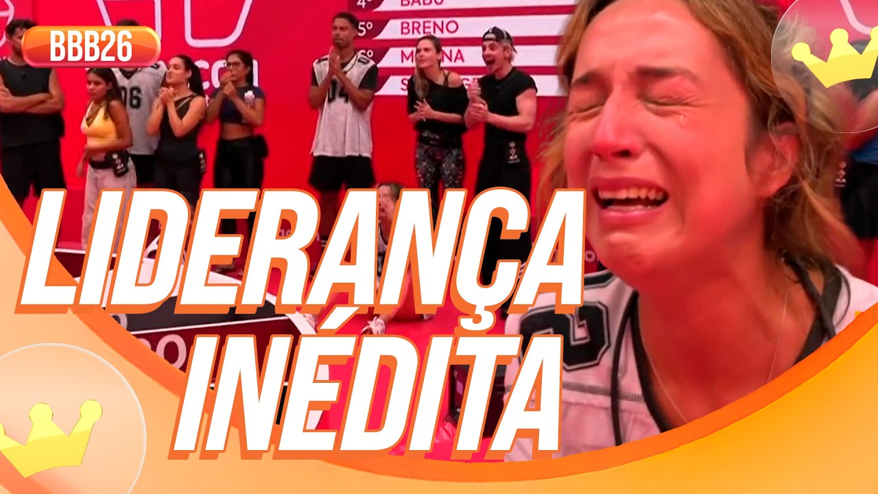Samira SE EMOCIONA ao vencer Prova do L&iacute;der 👑 | BBB 26