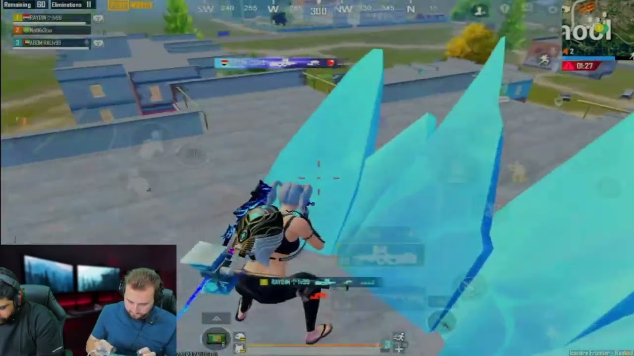 رايدن يضرب سيرفر ببجي بالكامل ويدخل ع سكواد يا لطيف؟ #pubgmobile