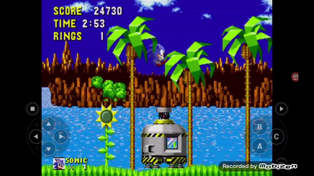 Jugando Sonic The Hedgehog (parte 1)