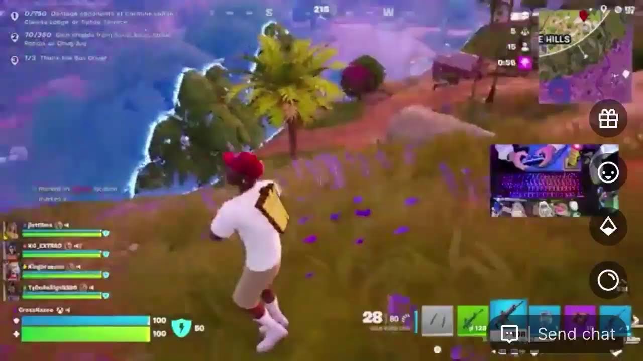 🔴 Fortnite Chapter 7 Season 1 Zero Build Ranked 1.2 👀 Hand Camera . Game Audio Only ✔️