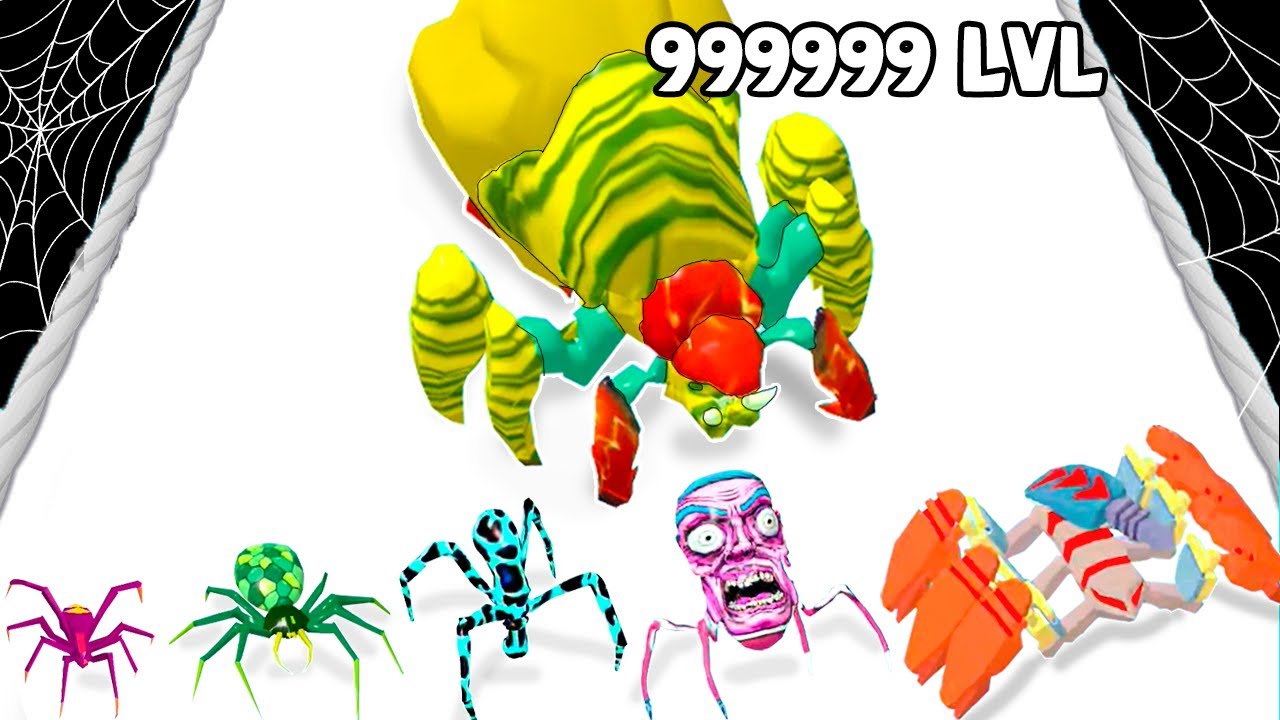 Spider Evolution 3D 🕷️ | From Level 1 to 30 Gameplay Walkthrough
