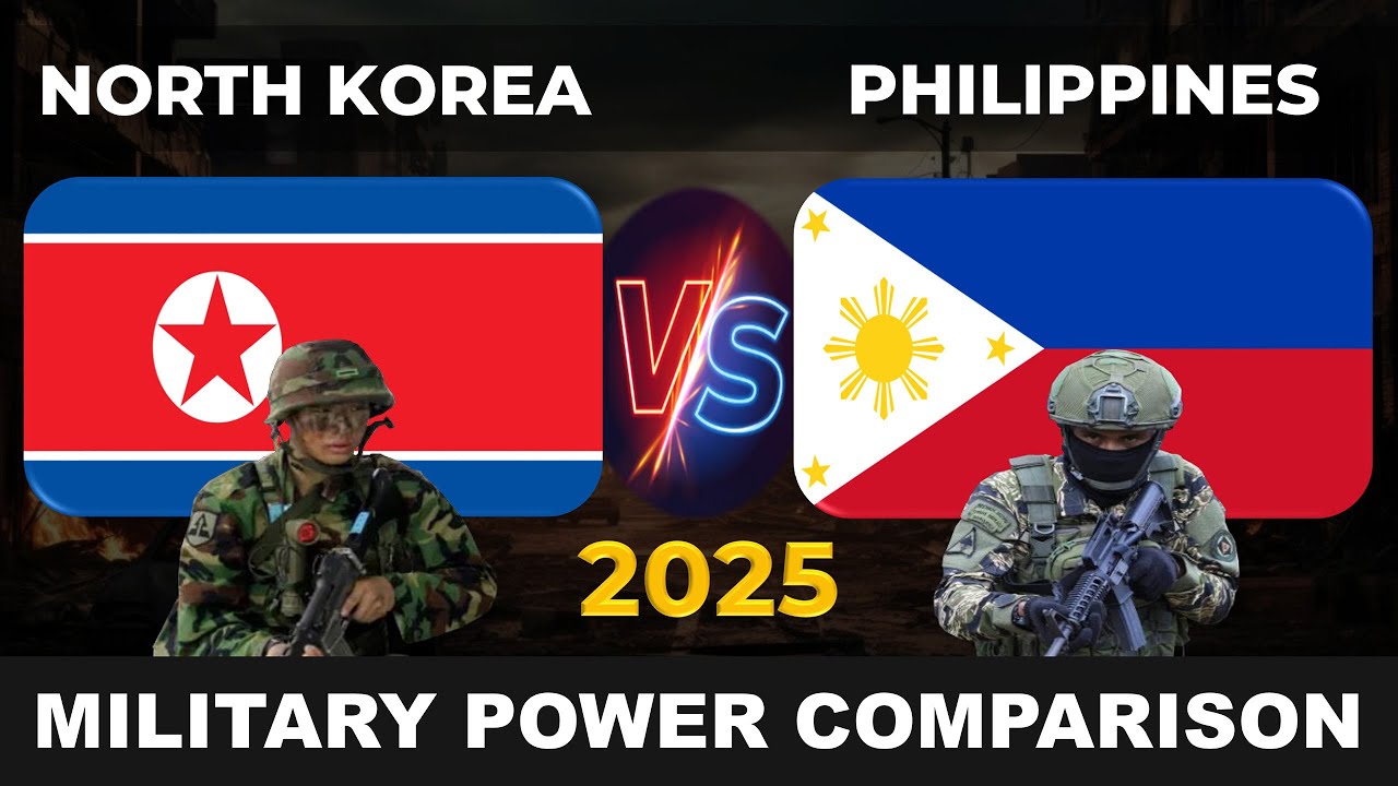 North Korea vs Philippines Military Power 2025 | Philippines vs North Korea Military Power 2025