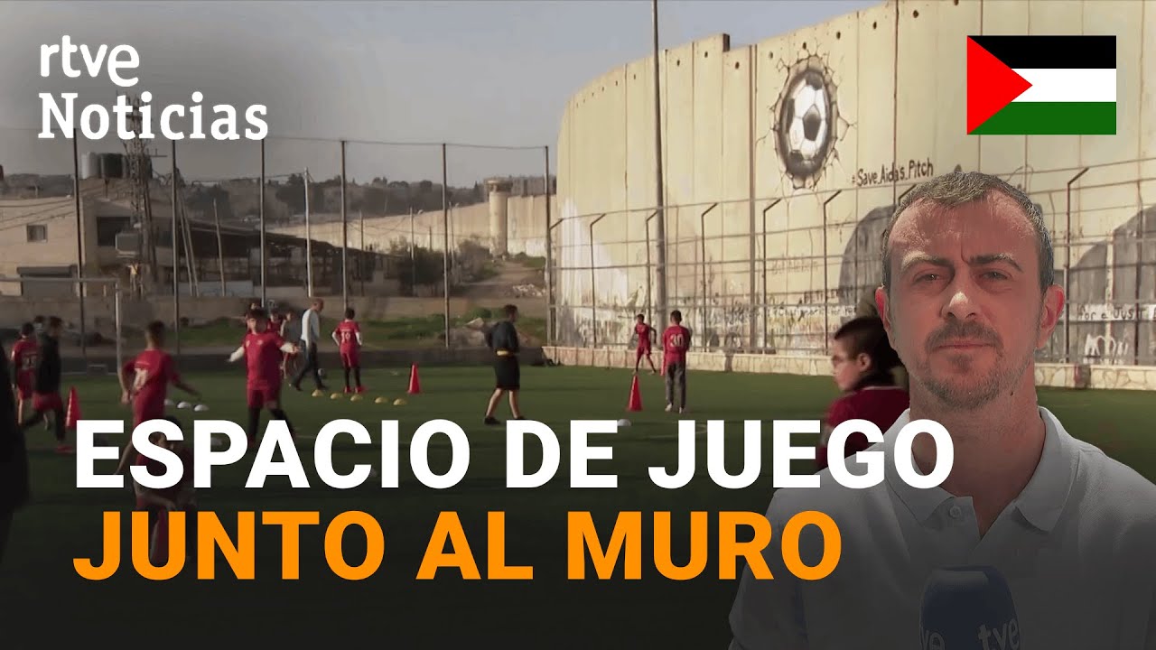 PALESTINA | NIÑOS y JÓVENES de CISJORDANIA defienden su CAMPO de FÚTBOL, que ISRAEL quiere DEMOLER