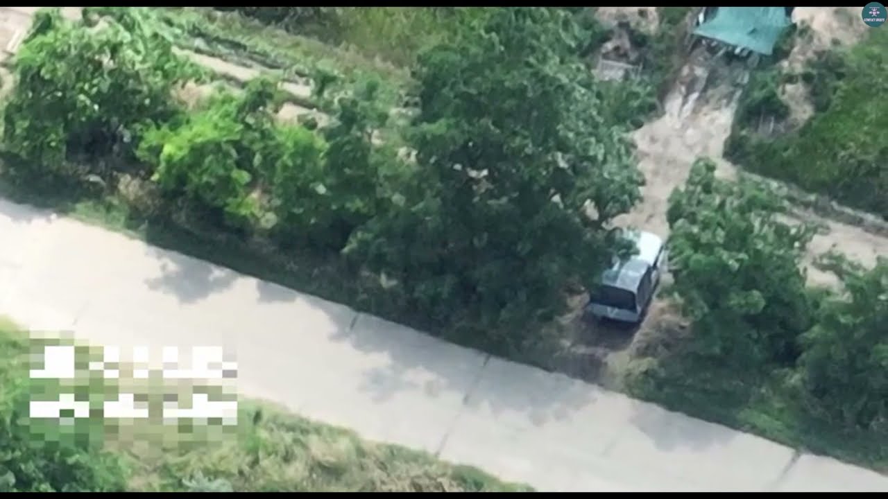 Precision Airstrike: Ukrainian Special Forces Eliminate Russian Occupier Vehicles