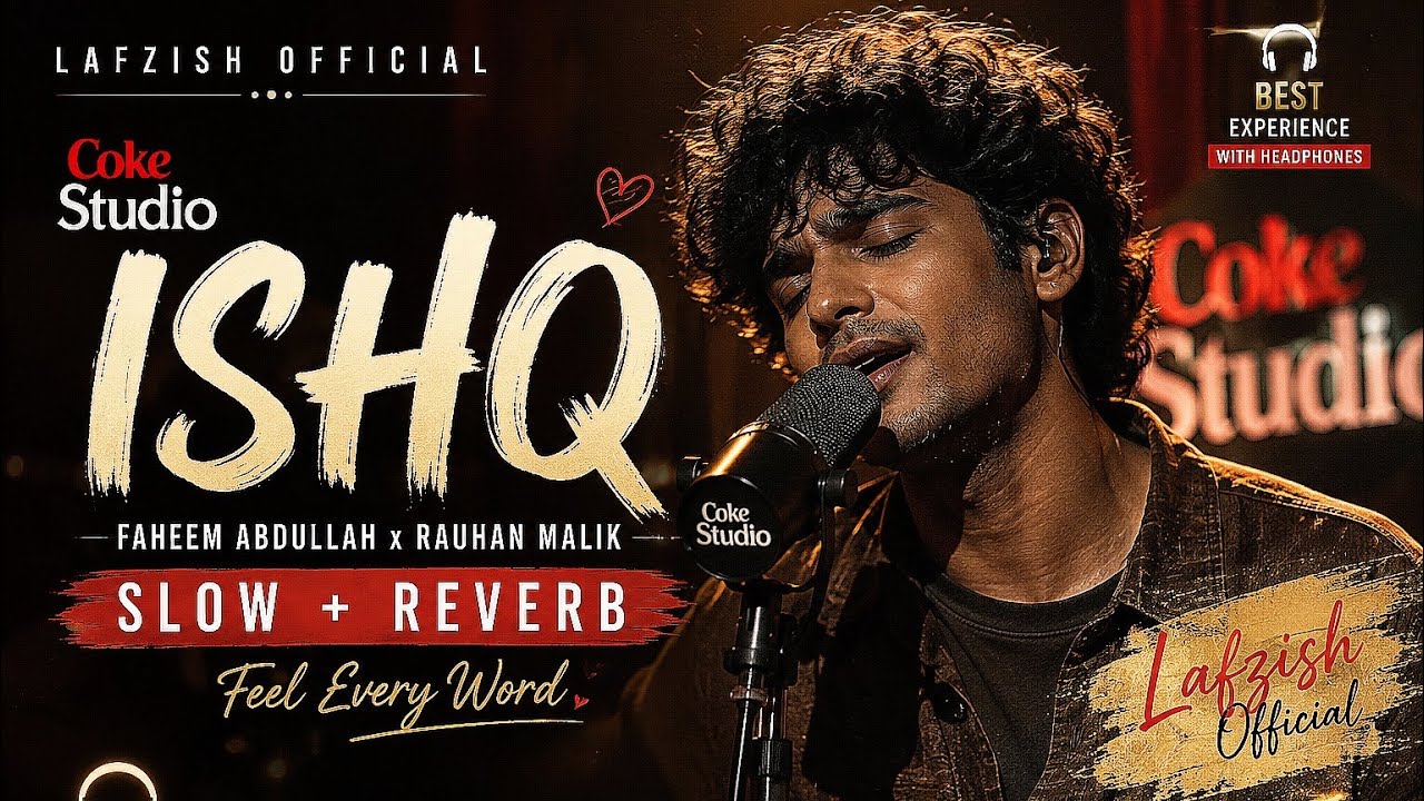 Ishq ❤️ | Faheem Abdullah, Rauhan Malik | Slowed + Reverb | Headphones 🎧