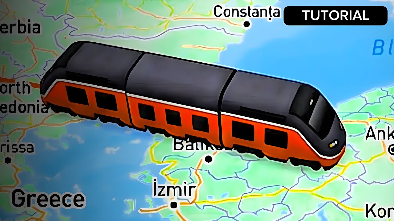 EASY Travel Map Animation Tutorial On Mobile Phone (FREE + VERY SIMPLE) 