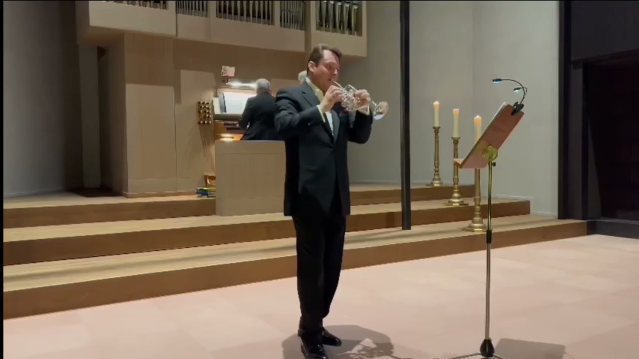 KAVALINSKI plays Arcangelo CORELLI • Sonata for TRUMPET and ORGAN A-Dur • 4. ALLEGRO 2023 LIVE