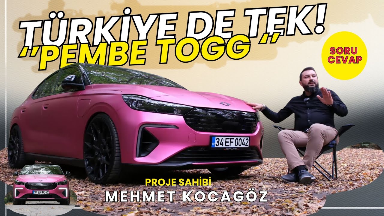 DÜNYADA TEK PEMBE TOGG! + ( SORU - CEVAP )