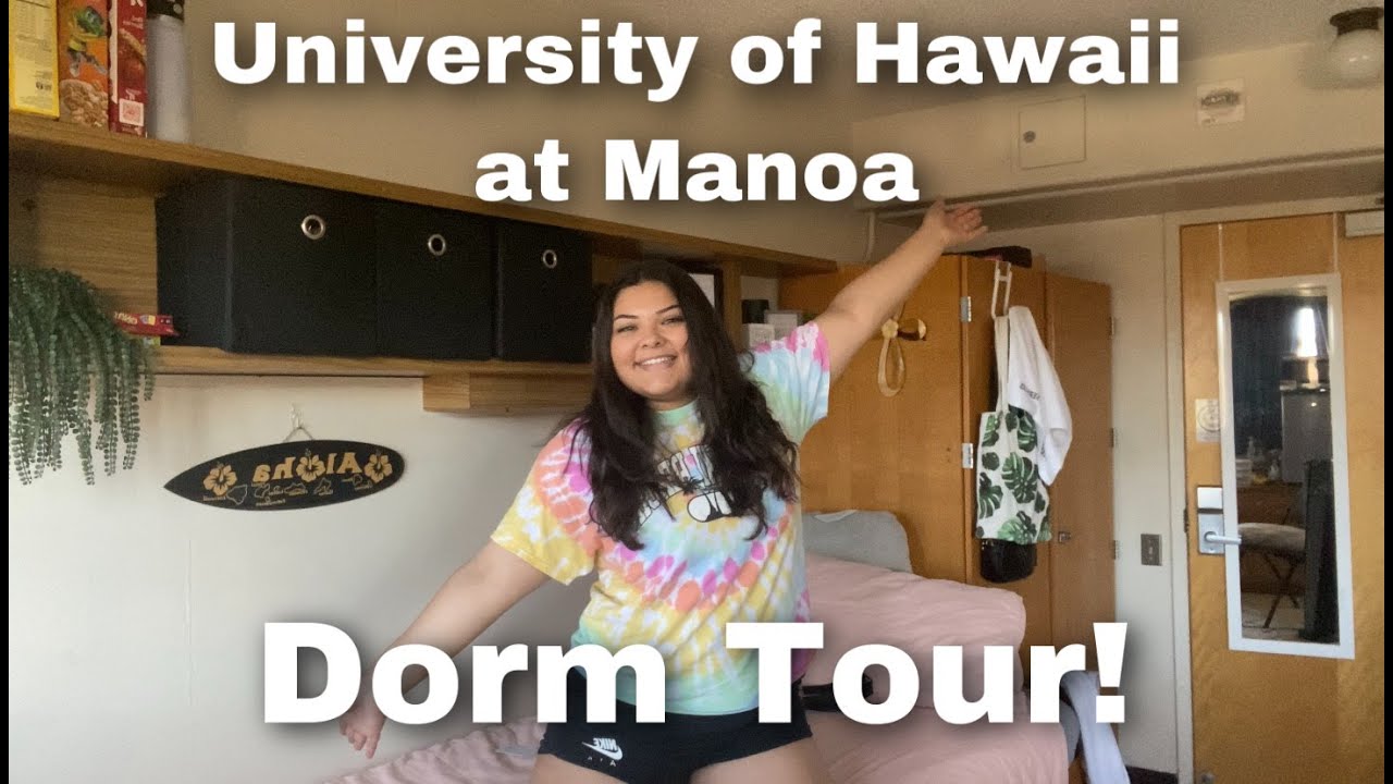UNIVERSITY OF HAWAII AT MANOA DORM TOUR | THIS IS VANESSA