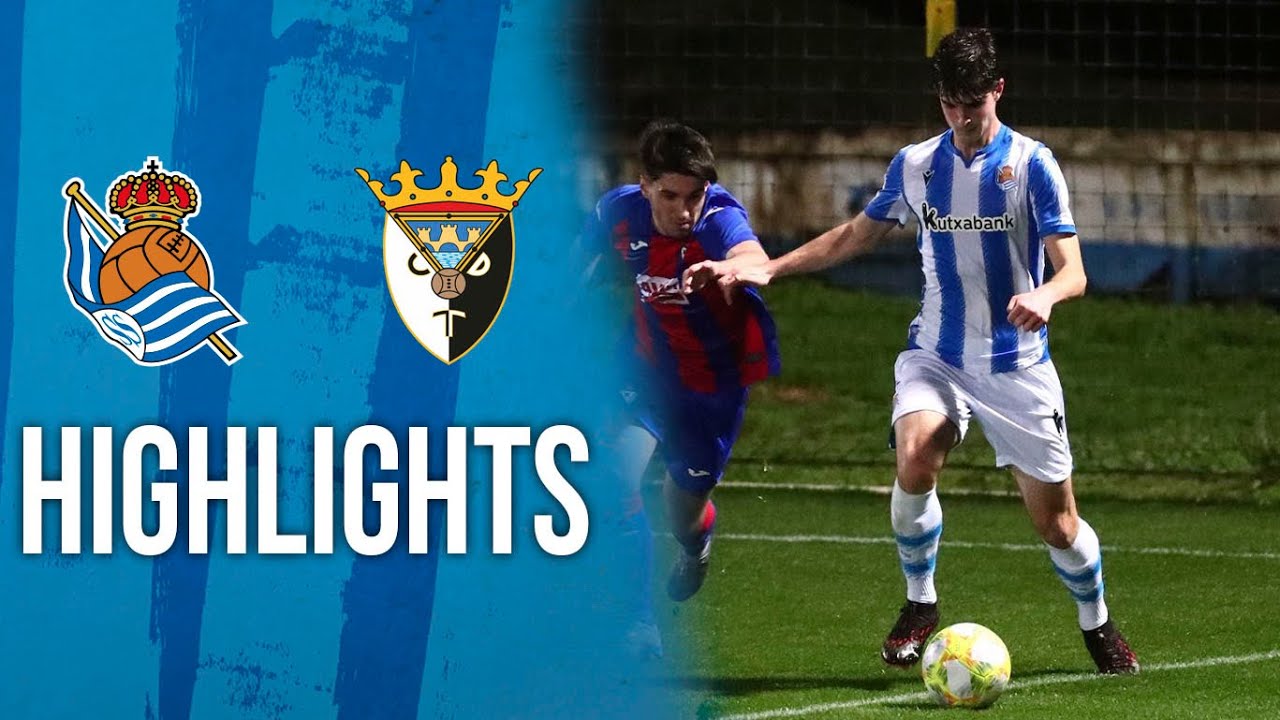 HIGHLIGHTS | División de Honor Juvenil 4-1 Tudelano | Zubieta | Real Sociedad