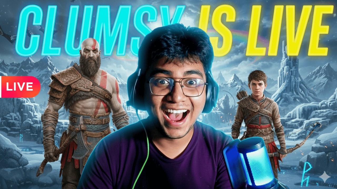 TRYING TO BEAT THE IN MAX DIFFICULTY [ GOD OF WAR RAGNAROK ] - Ft. ClumsyGod