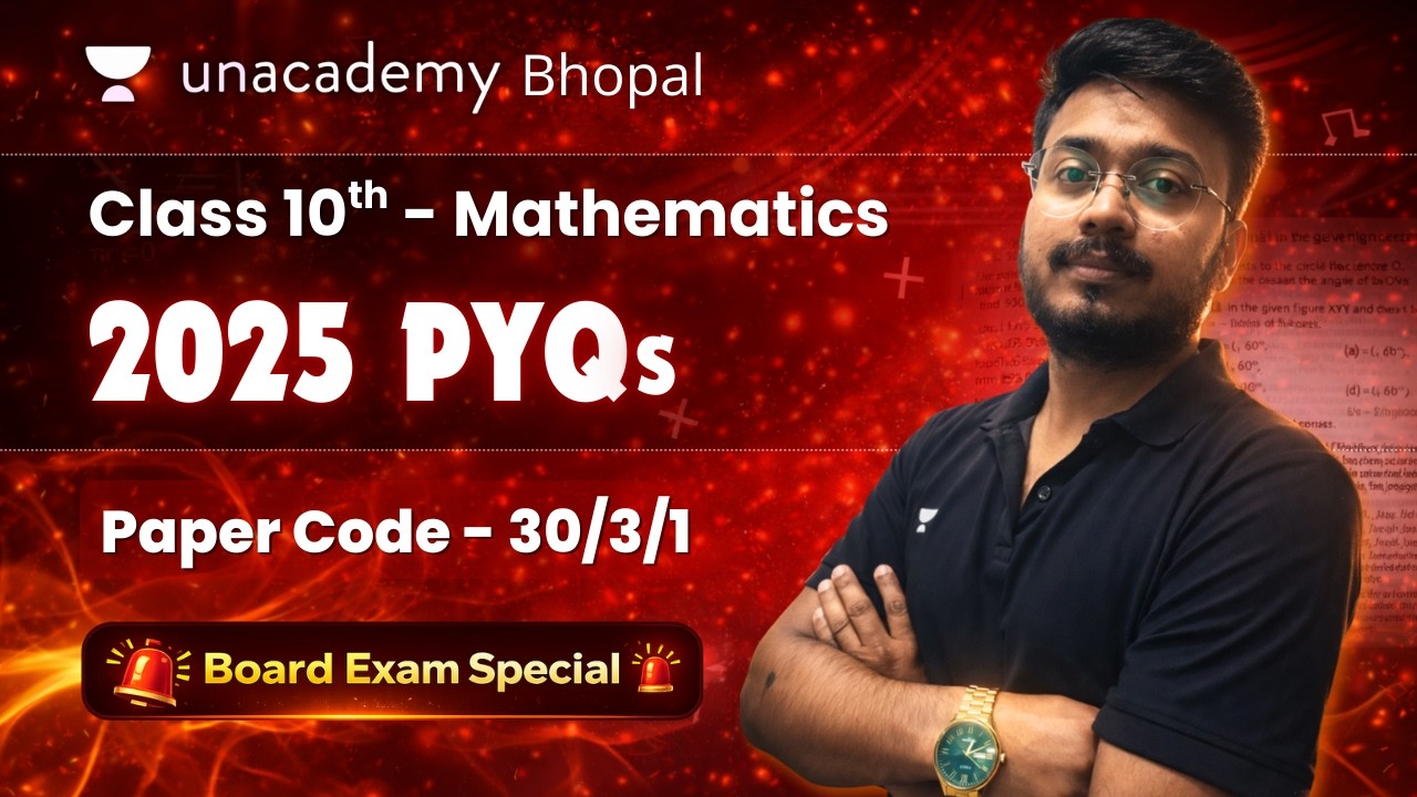 Class 10th Maths PYQs 3rd Paper Released 🔥 | CBSE Board 2026 | Most Important Questions 🚨