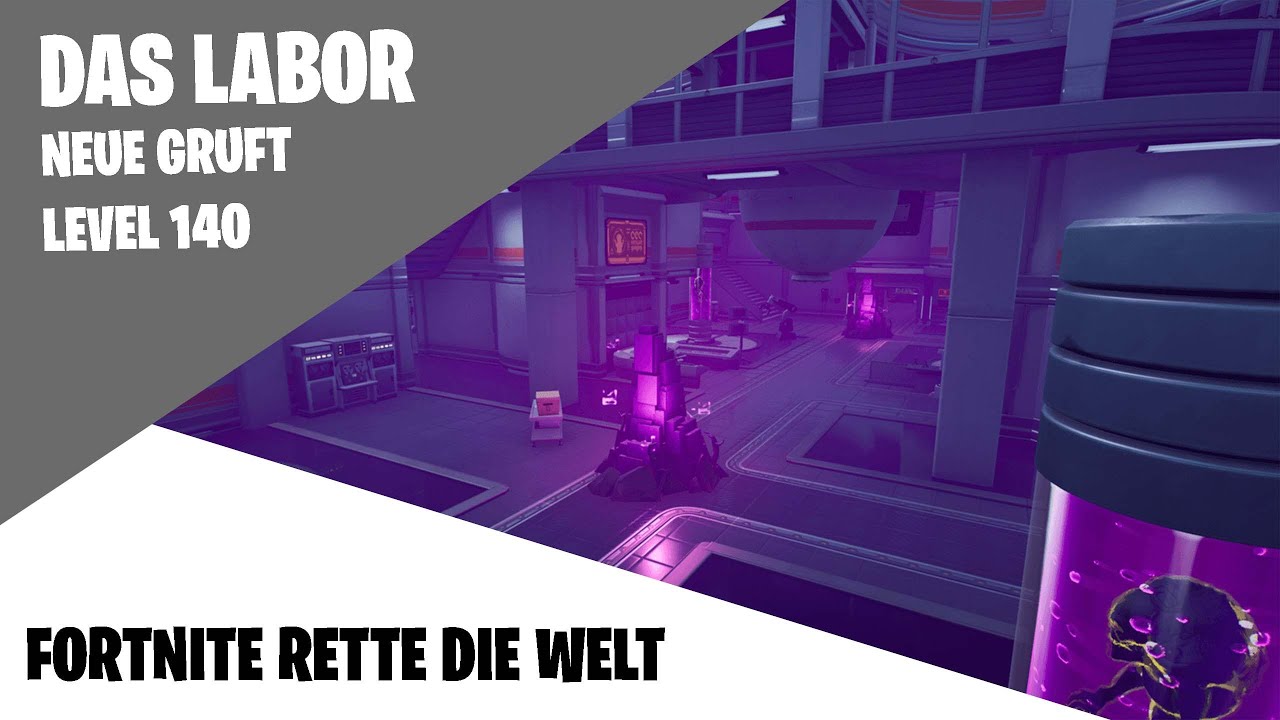 NEUE GRUFT: DAS LABOR l Fortnite Rette die Welt