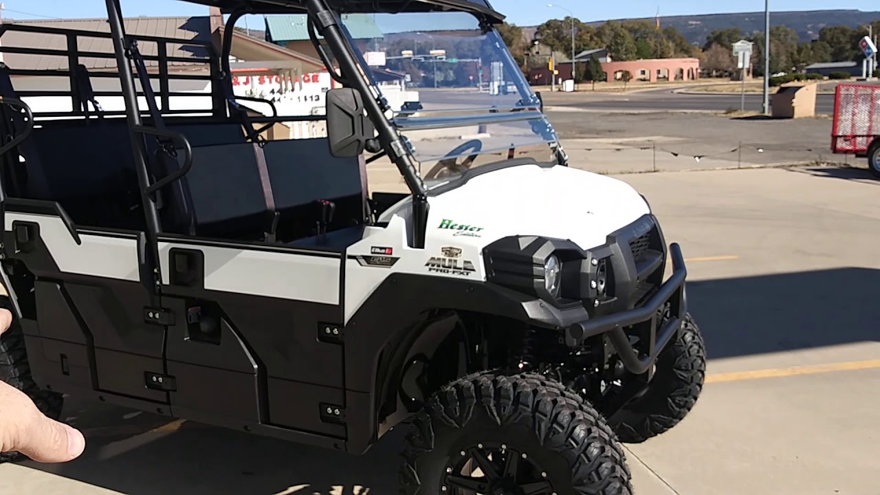 2020 Kawasaki Mule Pro FXT with 