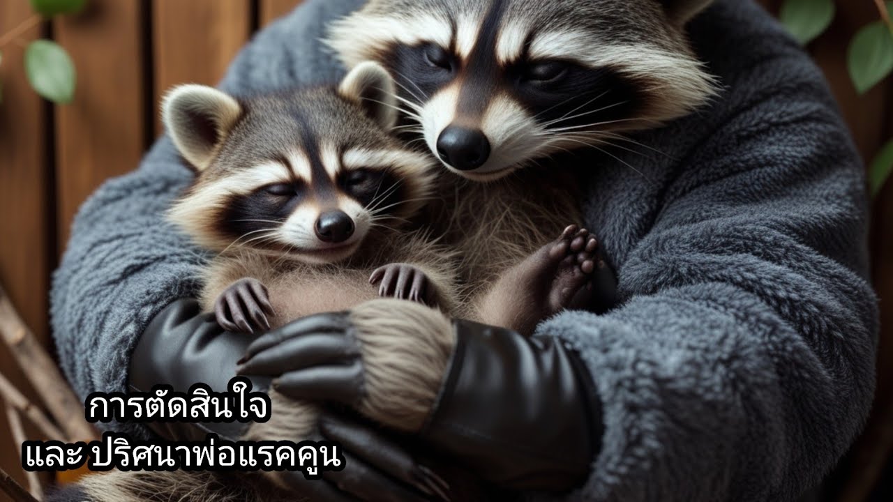 การตัดสินใจ และ ปริศนาพ่อแรคคูน
