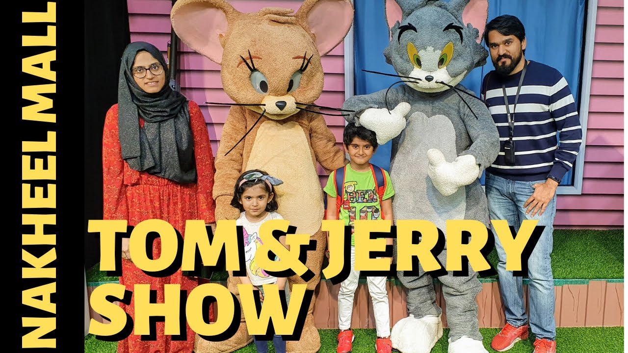 When we met the Funny Tom And Jerry | #Cartoon | #TomAndJerry | #NakheelMall Live #KidsShow