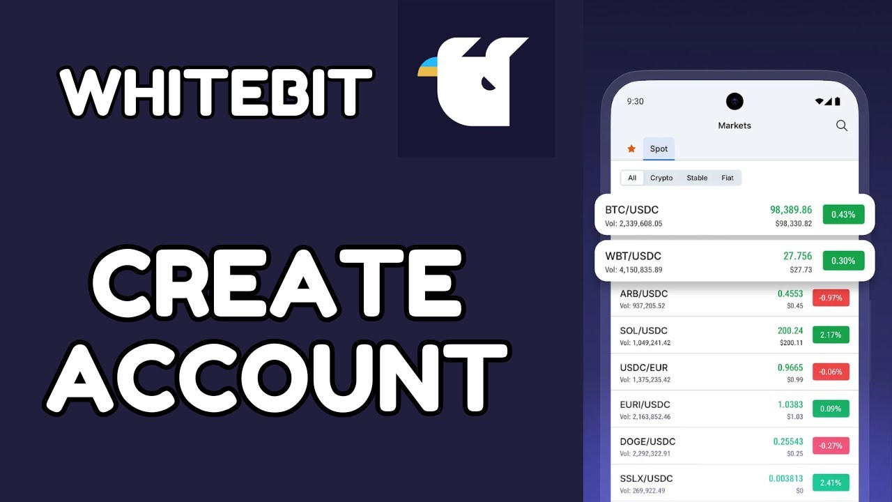 How to Create Account on Whitebit 2025?