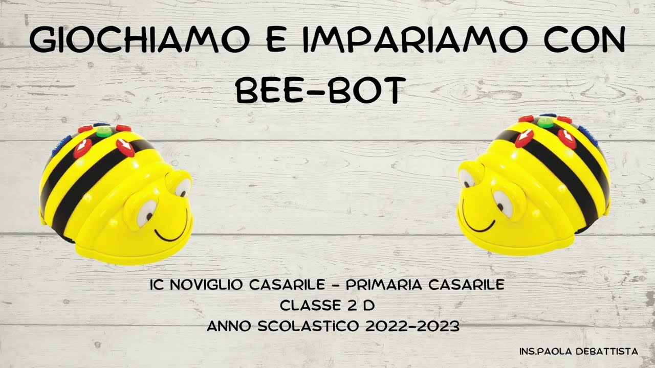 Giochiamo ed impariamo con Bee Bot