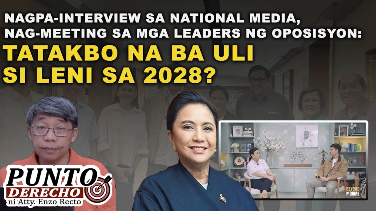 TATAKBO NA BA ULI SI LENI SA 2028?