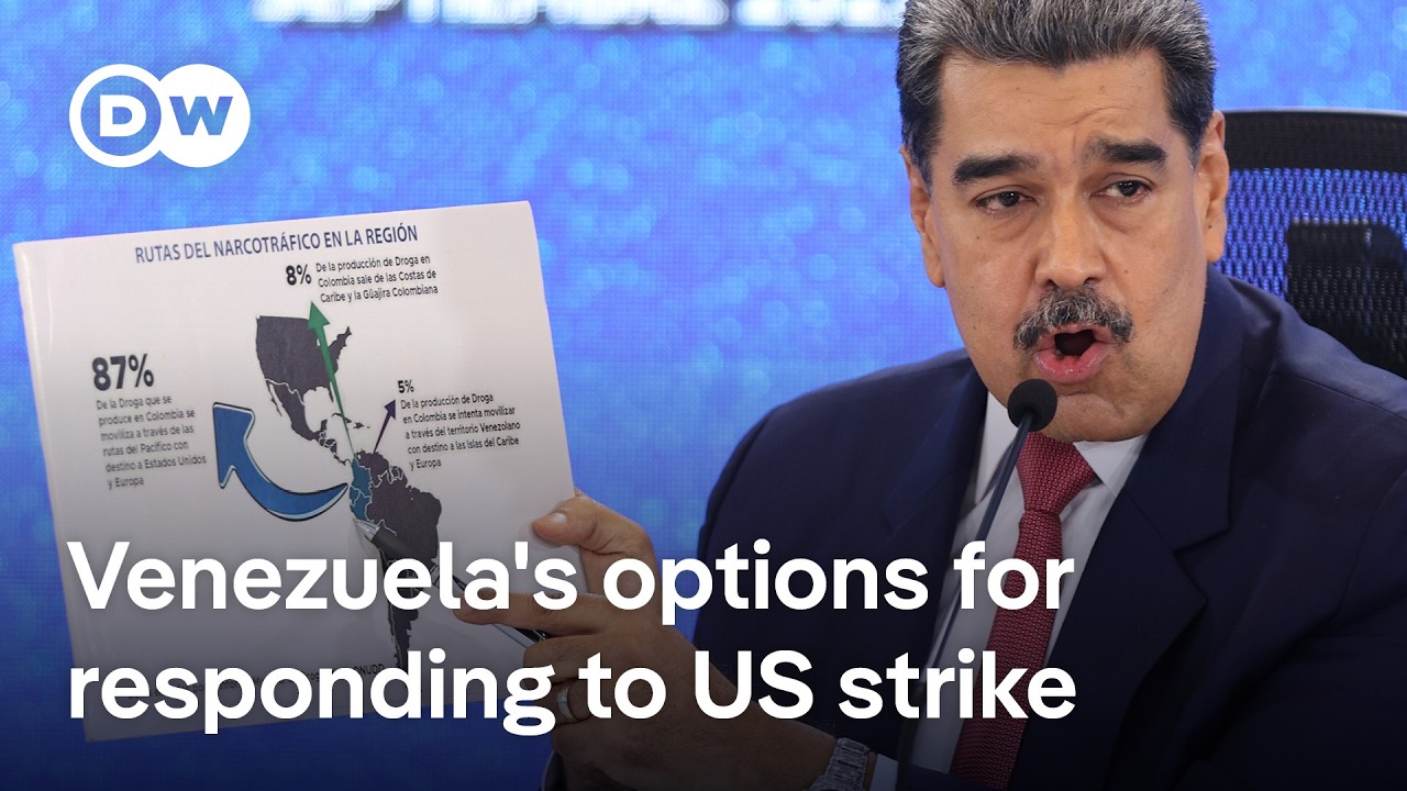 Trump says US military has struck another Venezuelan drug cartel vessel | DW News
