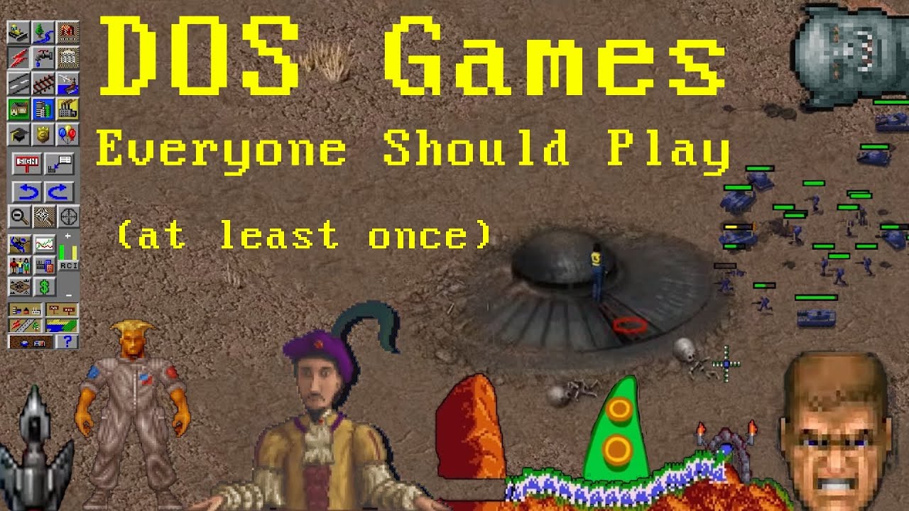 DOS Games Everyone Should Play (at least once)