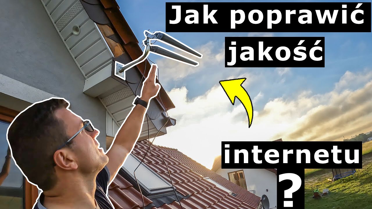 Jak polepszyć jakość interentu LTE 4G z każdej sieci, zwiększ zasięg internetu, Antena kierunkowa