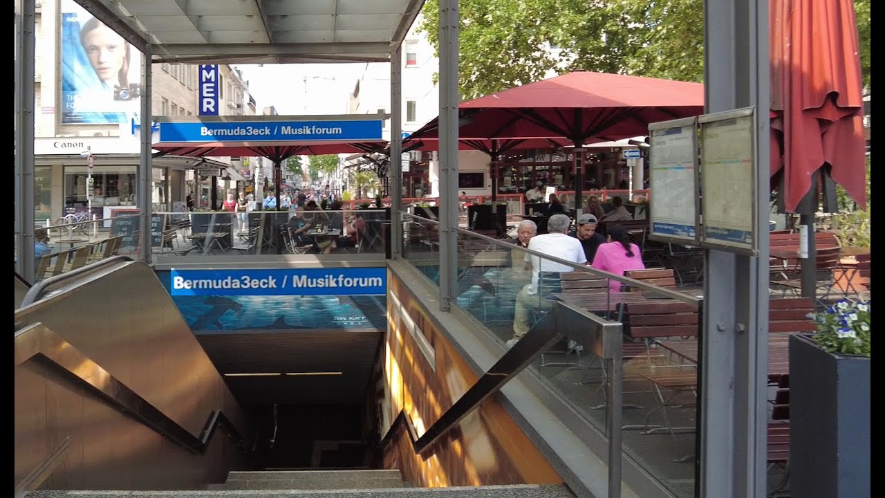 Auf Bahntrassen zum Bermudadreieck in Bochum