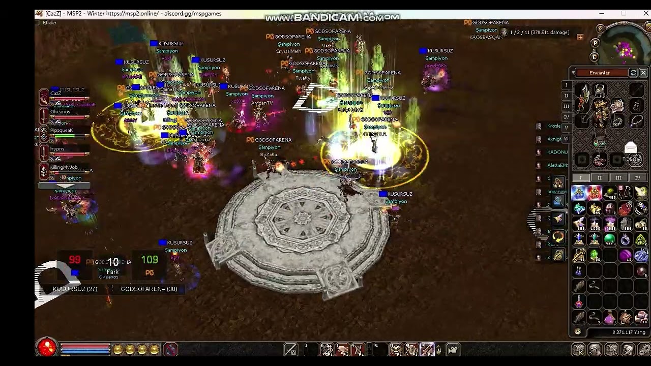 GODSOFARENA VS KUSURSUZ V2