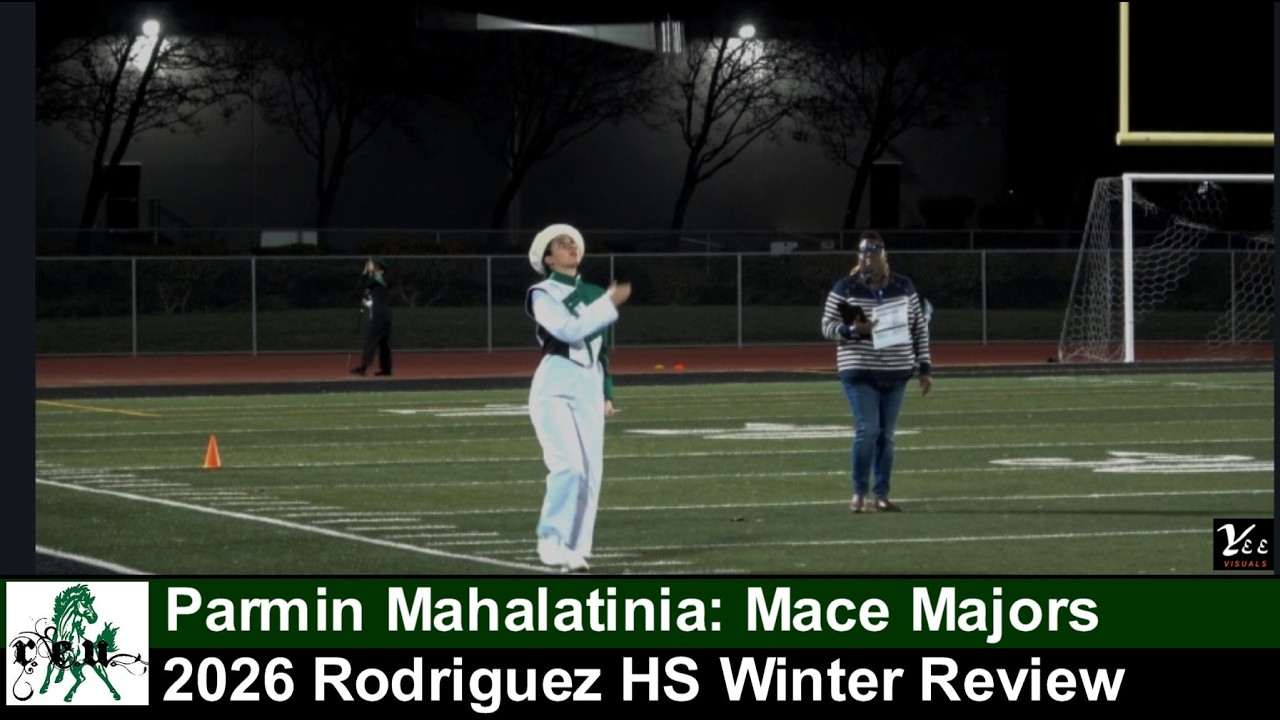 Parmin Mahalatinia, Rodriguez HS, L-Pattern Mace Majors at Rodriguez HS Winter Review 2026