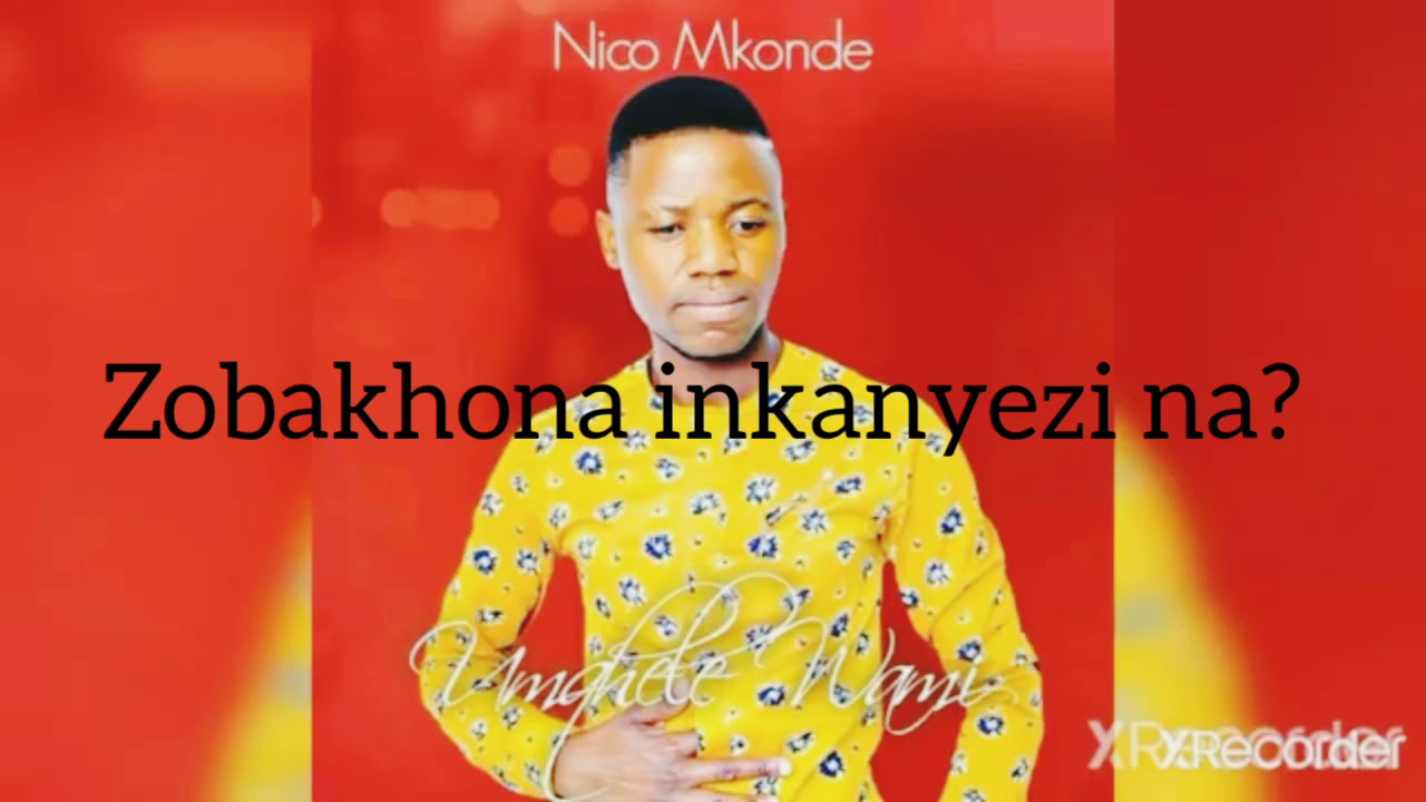 Zobakhona inkanyezi na? - Nico Mkonde. (will there be any stars in my crown)